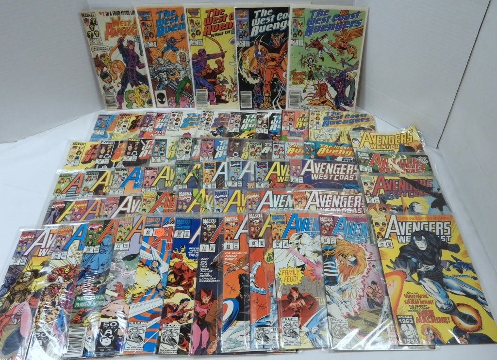 (56) DIFF. MARVEL WEST COAST AVENGERS (1 of 7)