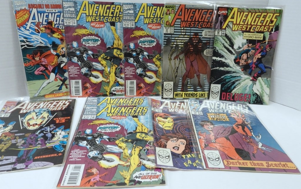 MARVEL WEST COAST AVENGERS LOT (1 of 5)
