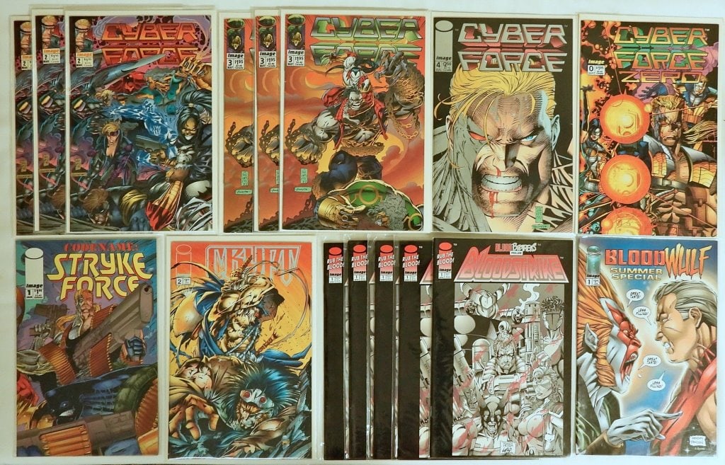 (16) IMAGE COMICS, CYBER FORCE & MORE! (1 of 5)