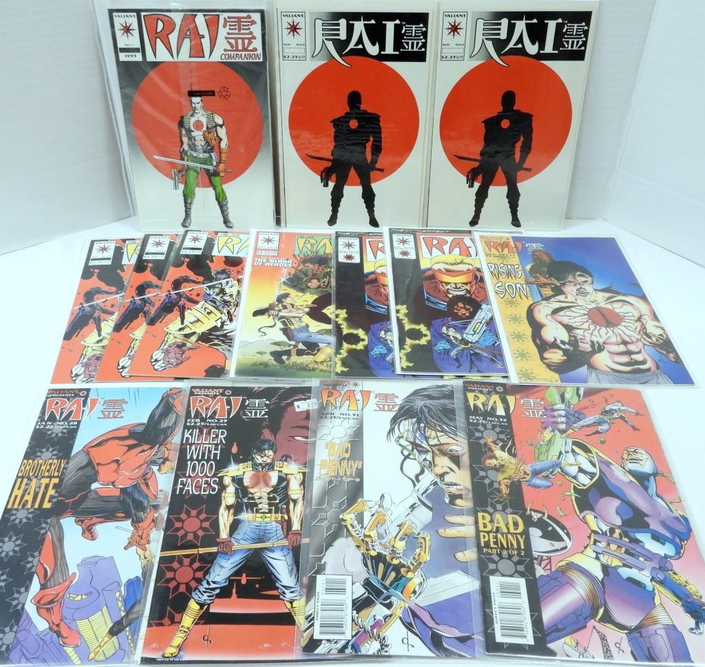 (2) Rai #0 Valiant Comics 11/92 (1 of 4)
