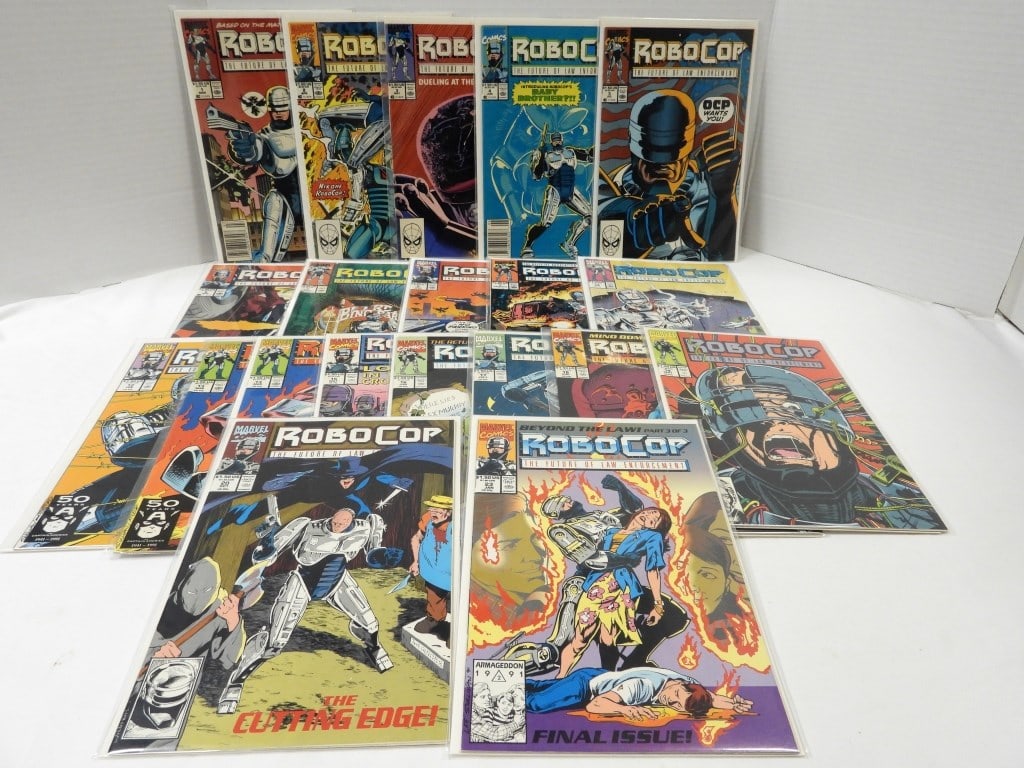 MARVEL ROBOCOP #1 thru #8, ROBOCOP #1 (1 of 5)