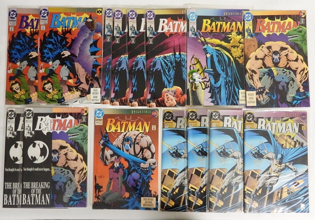 DC BATMAN KNIGHTFALL COMICS LOT (1 of 5)