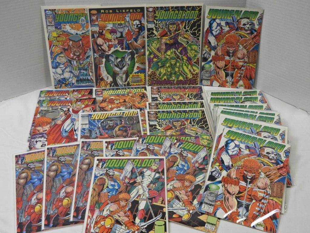 (37) IMAGE YOUGBLOOD COMICS MIX (1 of 5)