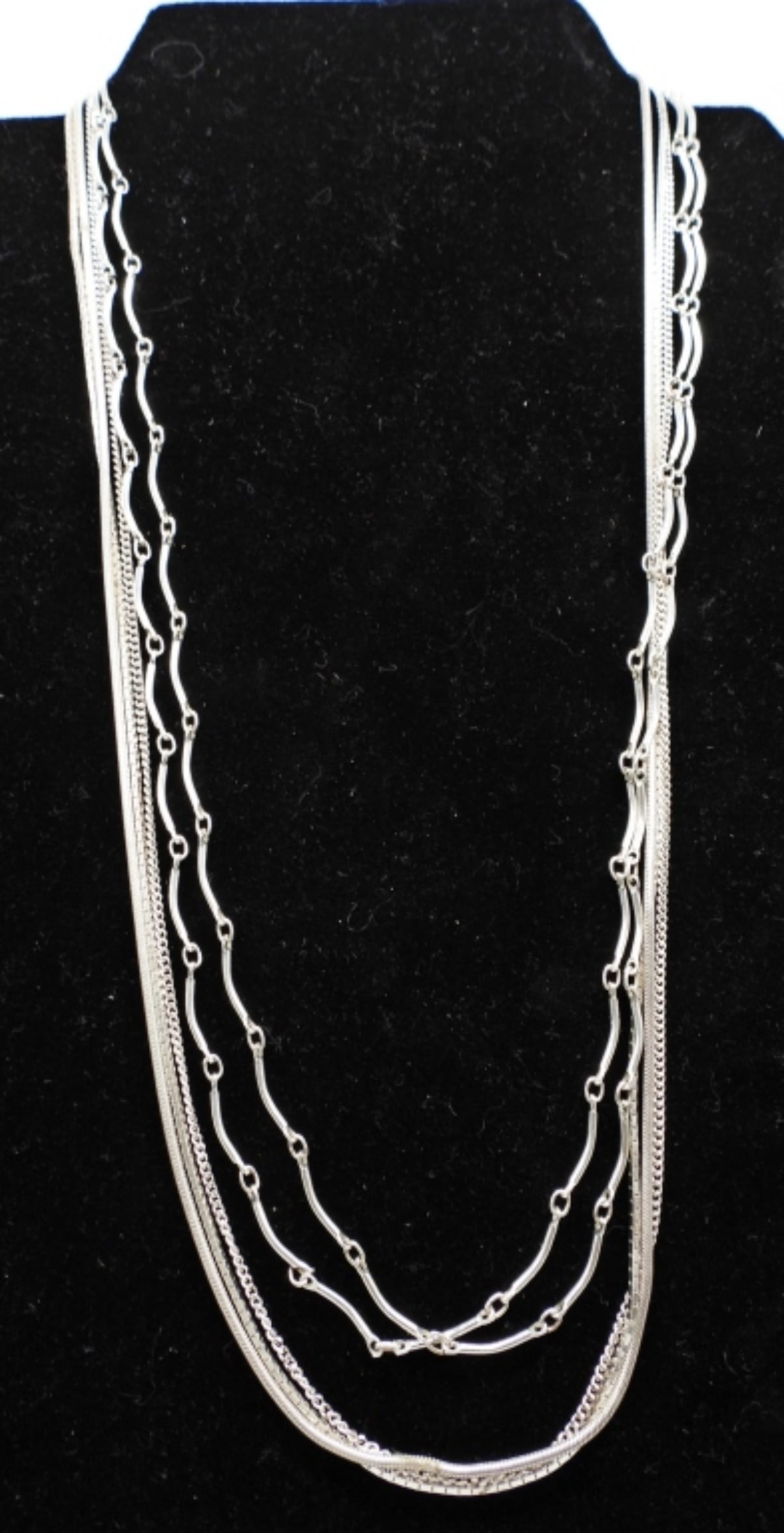 (5) STERLING CHAIN NECKLACES (1 of 3)