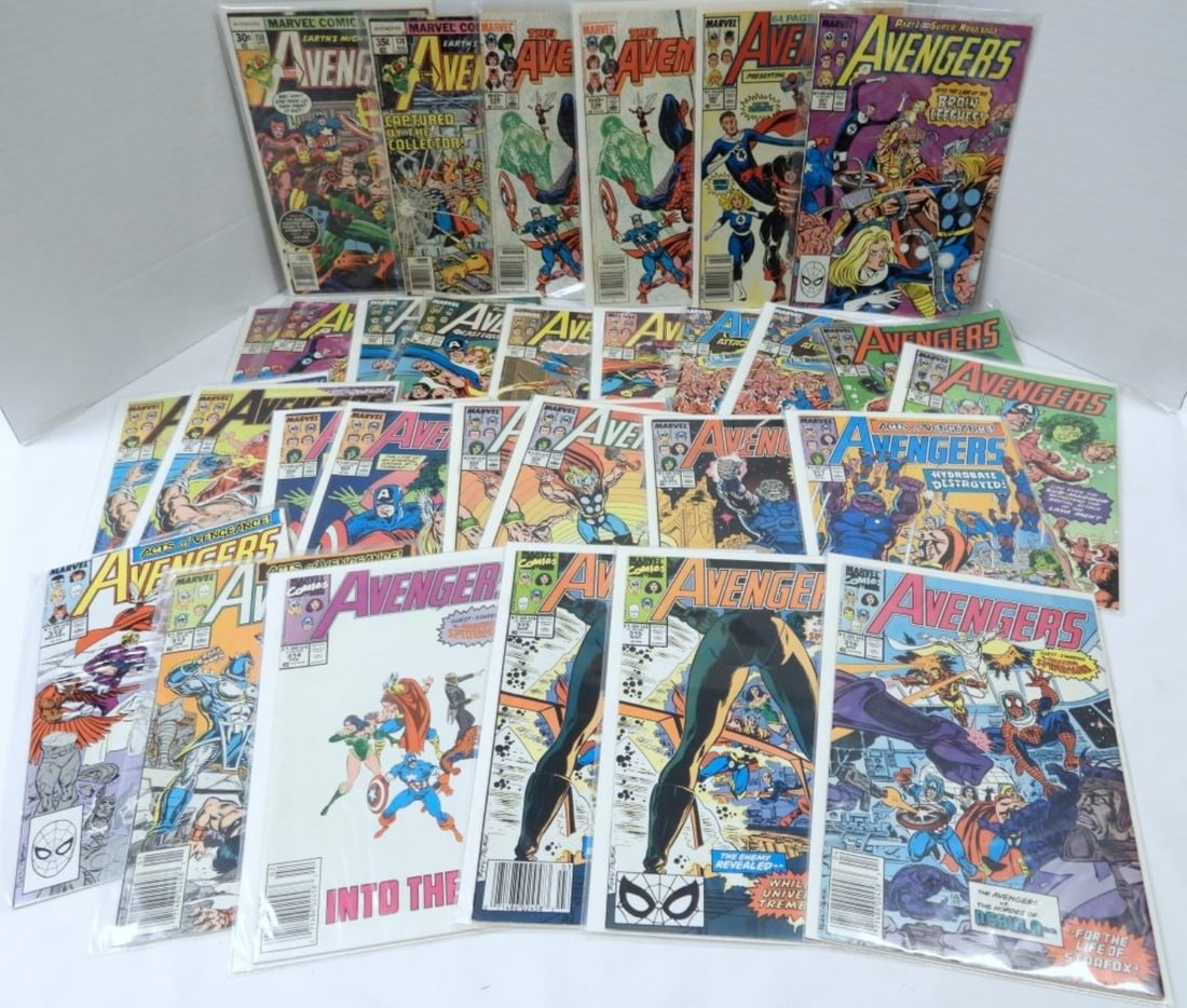 (30) MARVEL AVENGERS COMIC LOT (1 of 5)