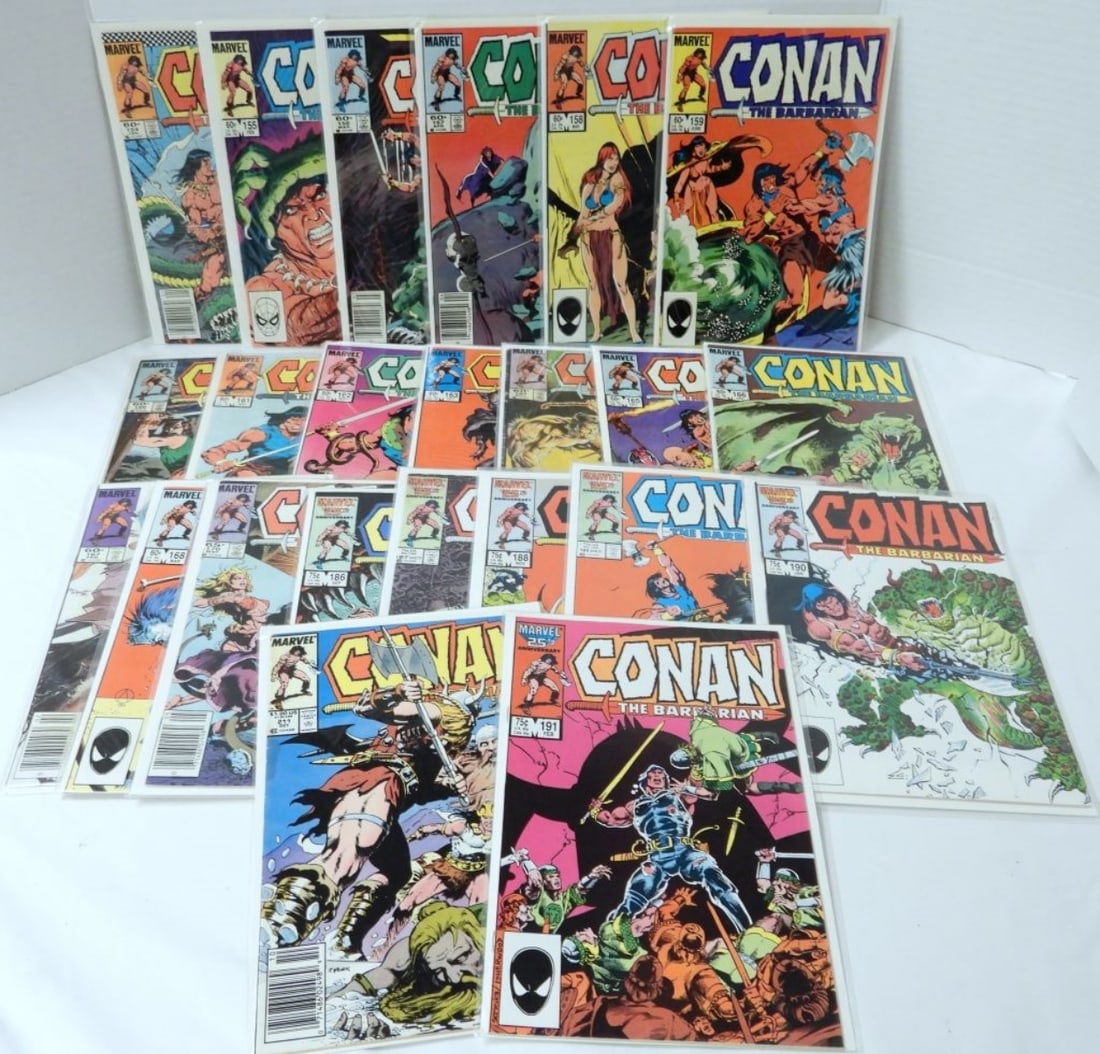 (23) MARVEL CONAN THE BARBARIAN LOT (1 of 4)