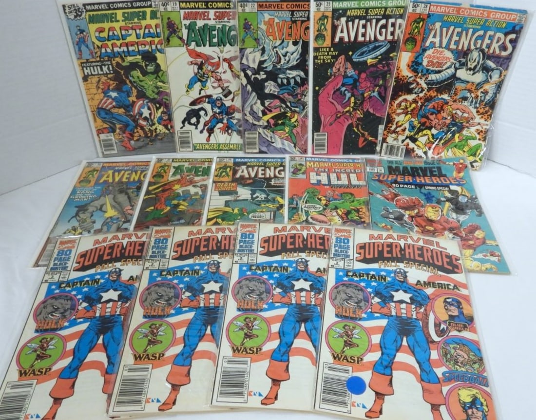 (8) MARVEL SUPER ACTION (6) SUPER-HEROES (1 of 3)