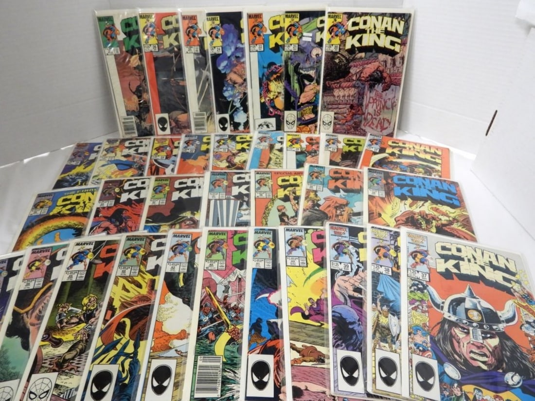 (34) MARVEL CONAN THE BARBARIAN LOT (1 of 3)