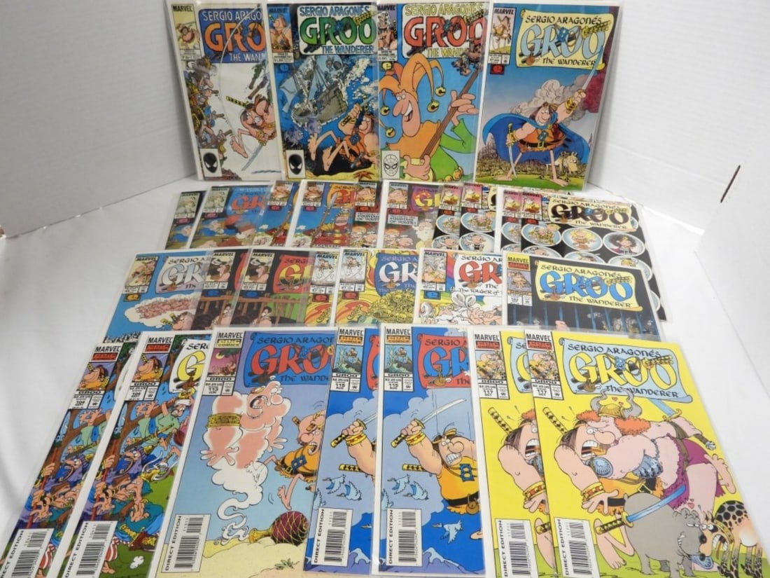 (28) MARVEL SERGIO ARAGONE'S GROO (1 of 3)