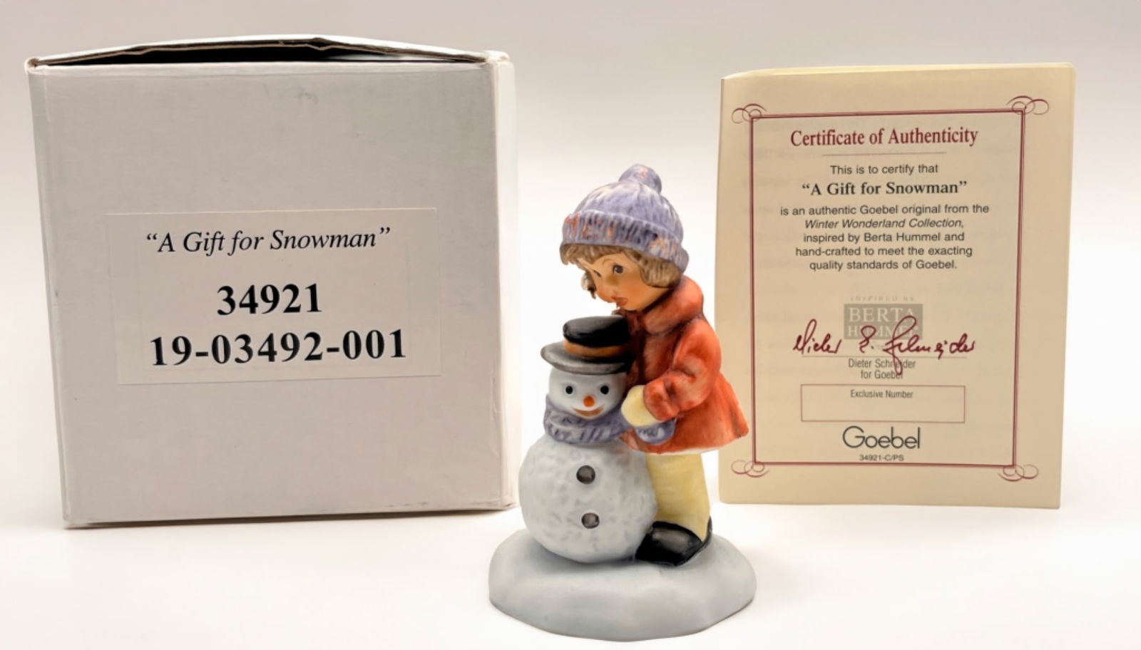 (2) Studio Hummel Winter Figurines (1 of 4)