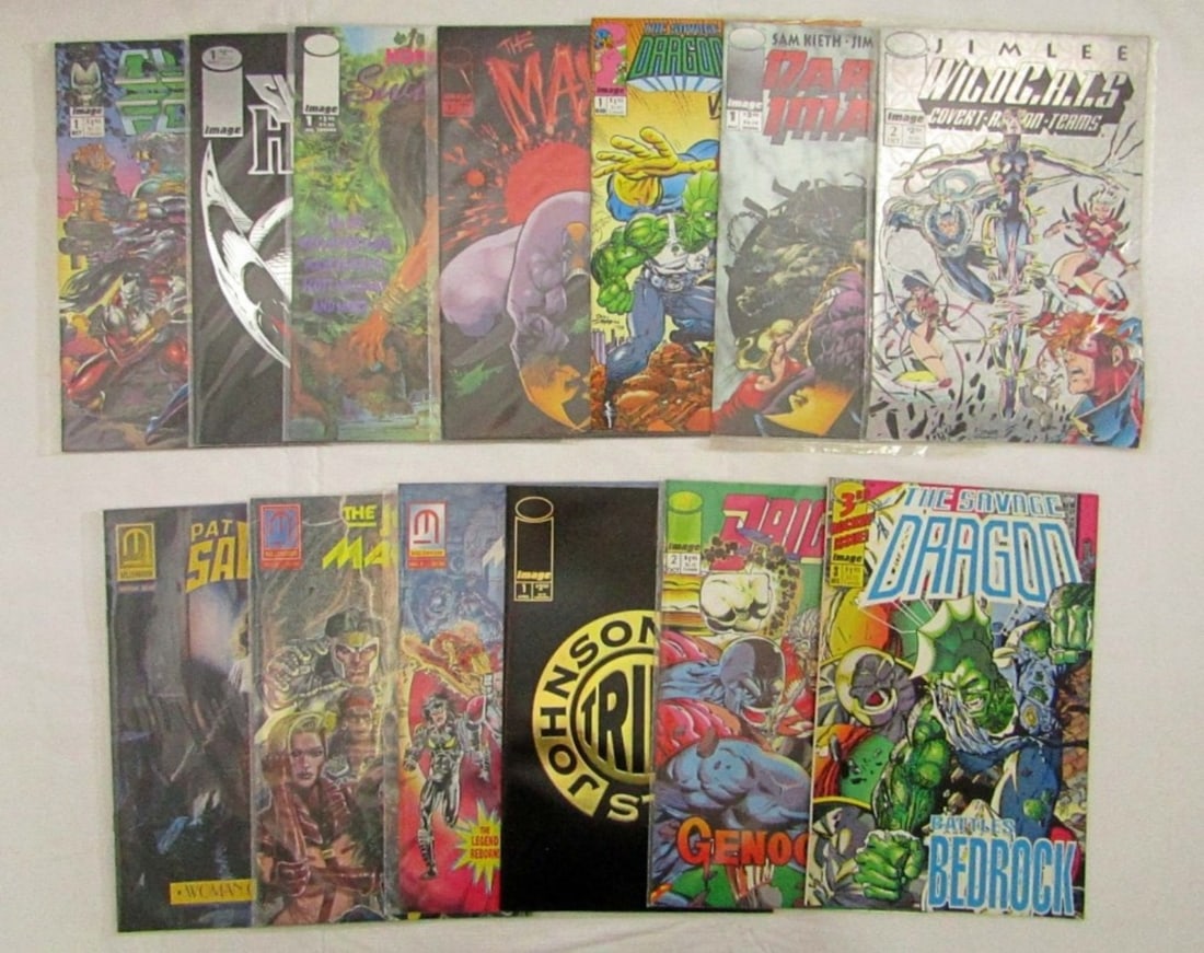 (7) IMAGE #1 COMIC ISSUES - ALL DIFFERENT (1 of 4)