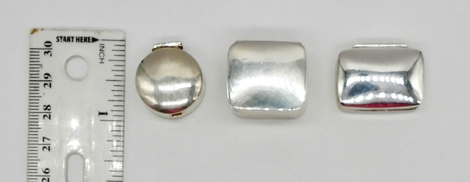 (3) STERLING SILVER TINKERS - MARKED 925 (1 of 2)
