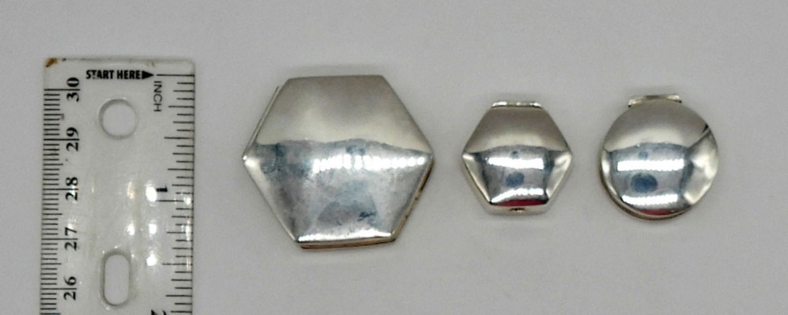 (3) STERLING SILVER TINKERS - MARKED 925 (1 of 2)