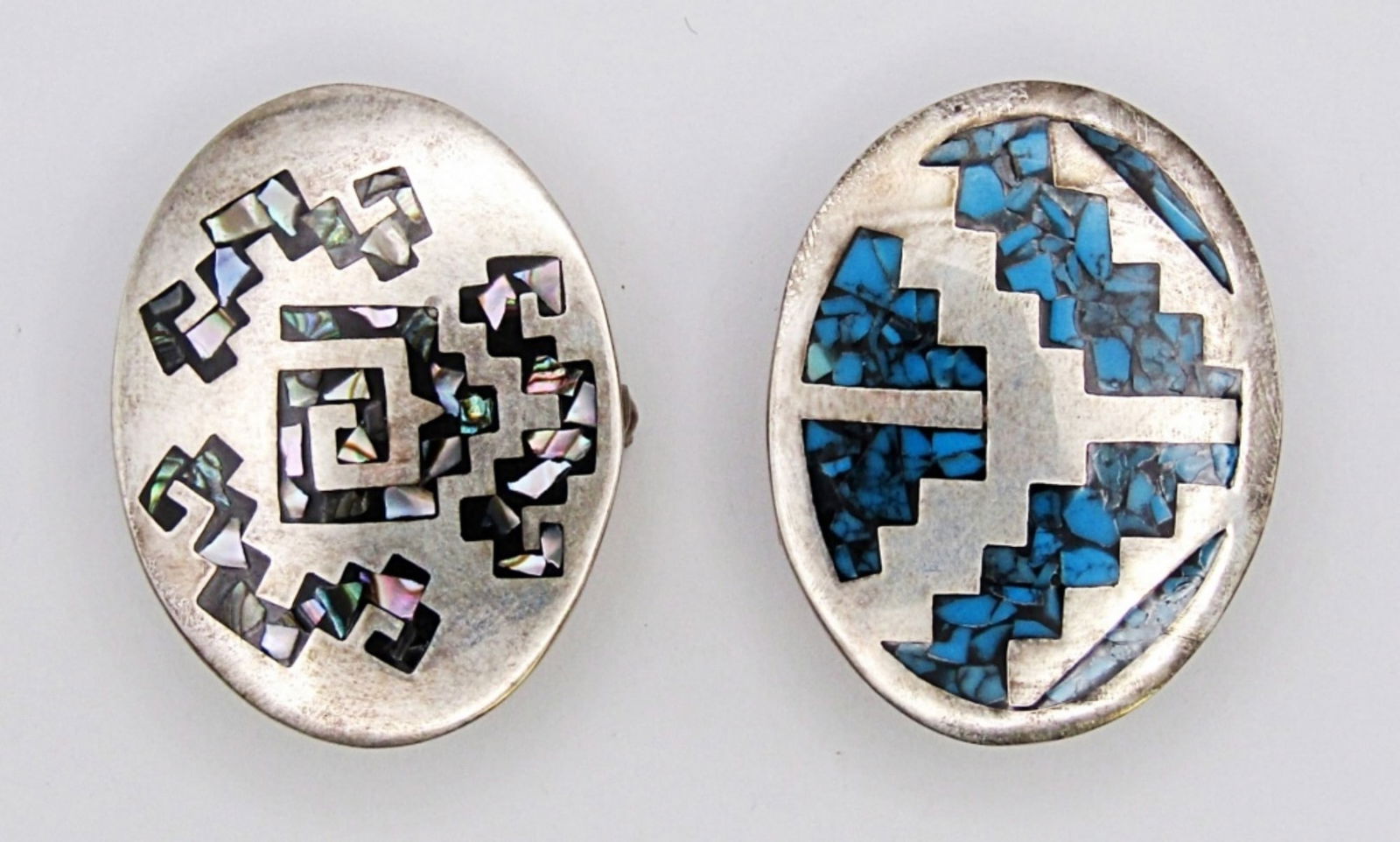 (2) MEXICO 925 INLAY OVAL PILL BOXES (1 of 3)