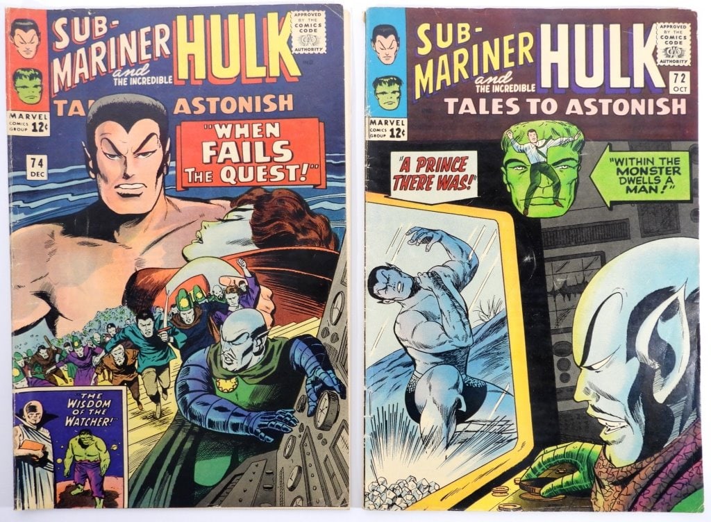 (2) Sub-Mariner and The Incredible Hulk (1 of 5)