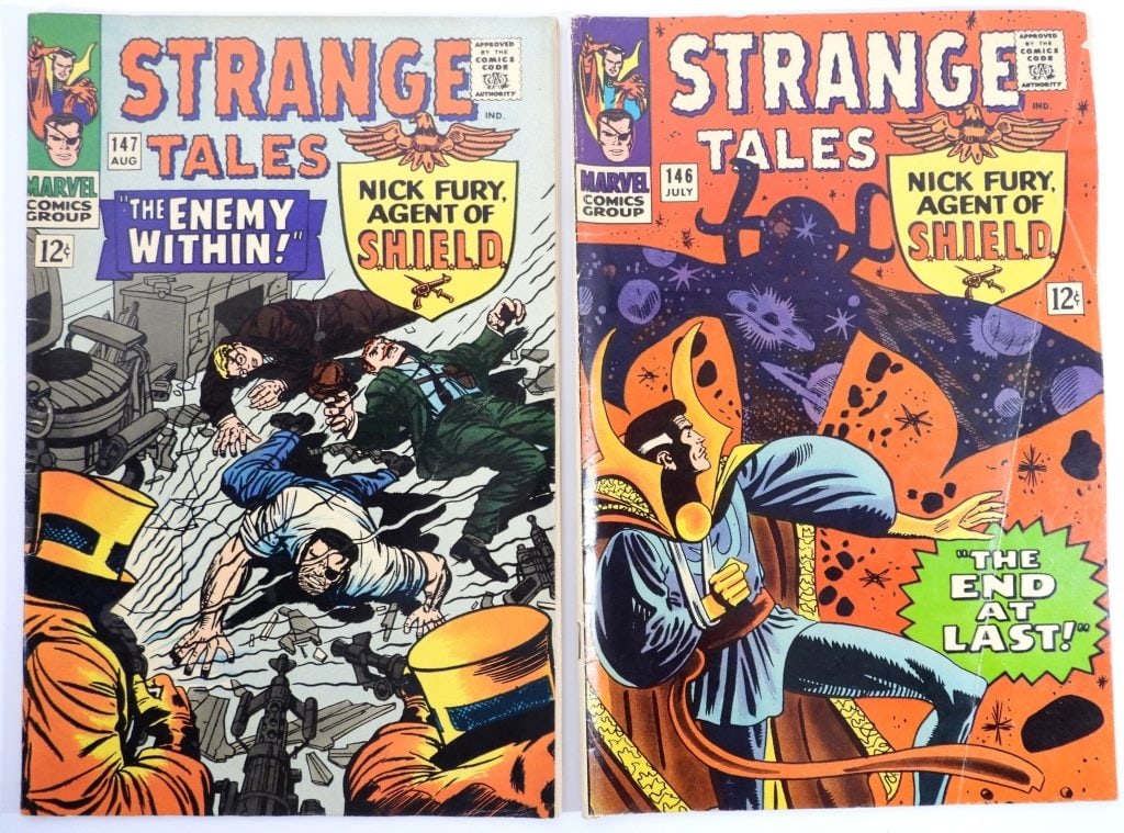 (2) STRANGE TALES #146 & #147 MARVEL (1 of 4)