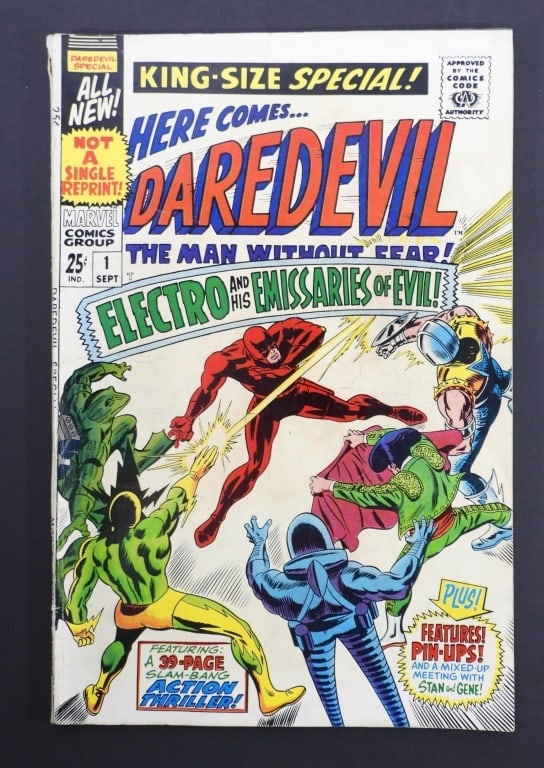 DAREDEVIL KING-SIZE SPECIAL #1 MARVEL (1 of 4)