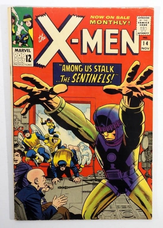 UNCANNY X-MEN #14 MARVEL 1965 - KEY (1 of 4)