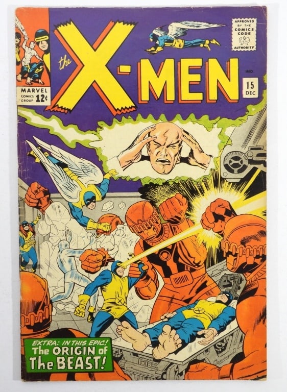 UNCANNY X-MEN #15 MARVEL 1965 (1 of 4)