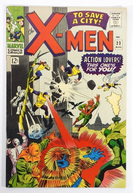 UNCANNY X-MEN #23 MARVEL 1966 (1 of 5)