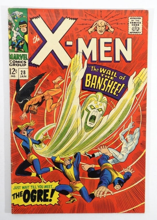UNCANNY X-MEN #28 MARVEL 1967 - KEY (1 of 4)
