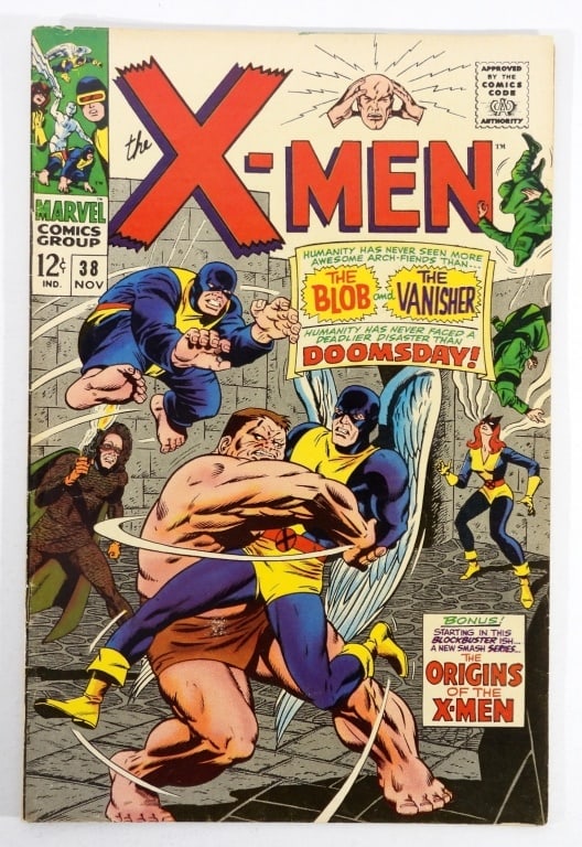 UNCANNY X-MEN #38 MARVEL 1967 (1 of 4)