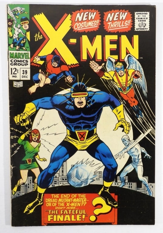 UNCANNY X-MEN #39 MARVEL 1967 (1 of 4)