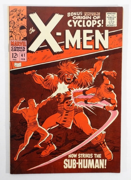 UNCANNY X-MEN #41 MARVEL 1968 (1 of 4)