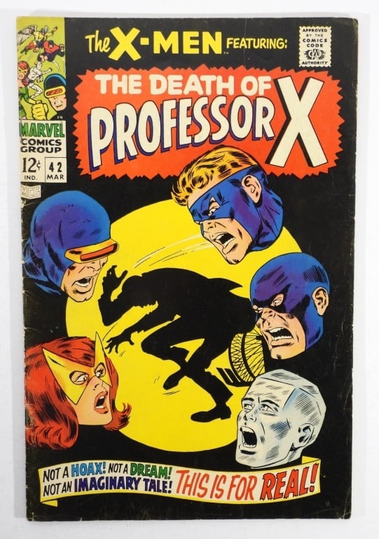 UNCANNY X-MEN #42 MARVEL 1968 (1 of 4)
