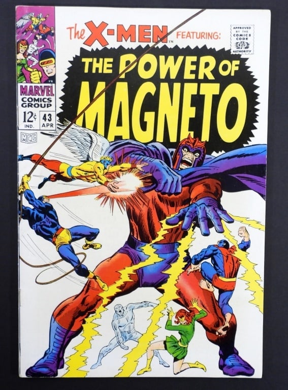 UNCANNY X-MEN #43 MARVEL 1968 (1 of 4)