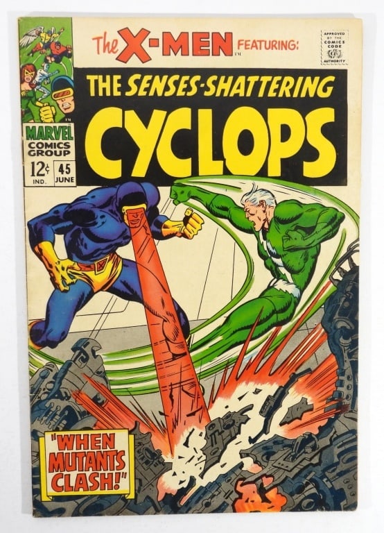 UNCANNY X-MEN #45 MARVEL 1968 (1 of 4)