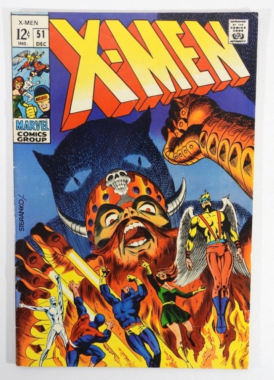 UNCANNY X-MEN #51 MARVEL 1968 (1 of 4)