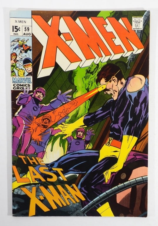 UNCANNY X-MEN #59 MARVEL 1969 (1 of 4)