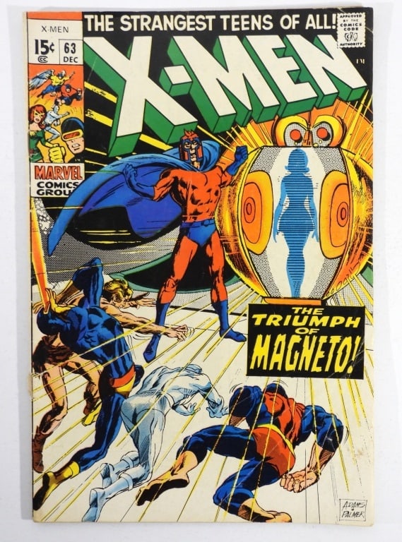 UNCANNY X-MEN #63 MARVEL 1969 (1 of 4)