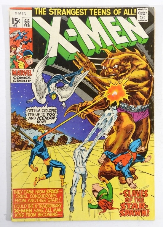 UNCANNY X-MEN #65 MARVEL 1970 (1 of 5)