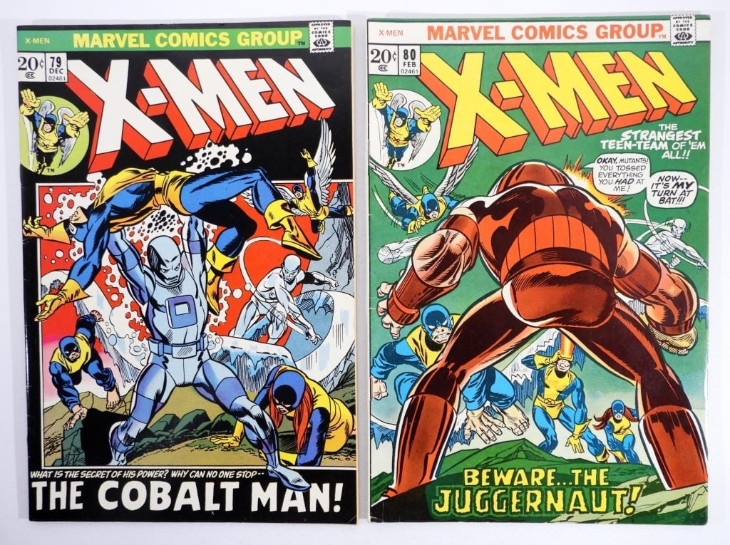 UNCANNY X-MEN #79 & #80 MARVEL 1972/73 (1 of 3)