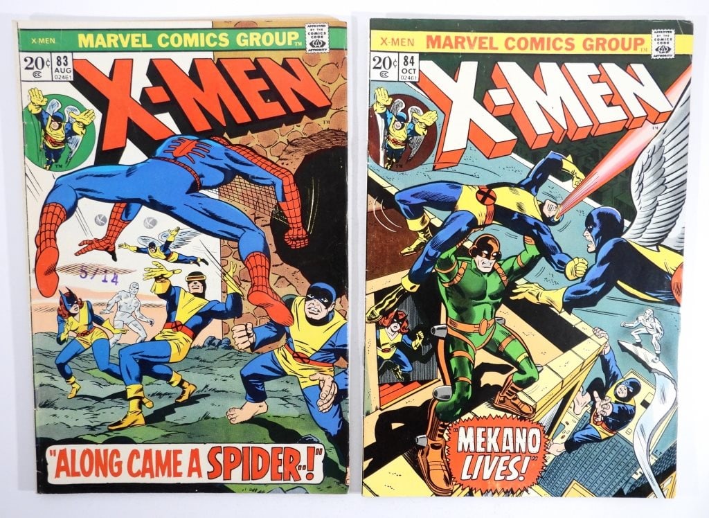 UNCANNY X-MEN #83 & #84 MARVEL 1973 (1 of 3)