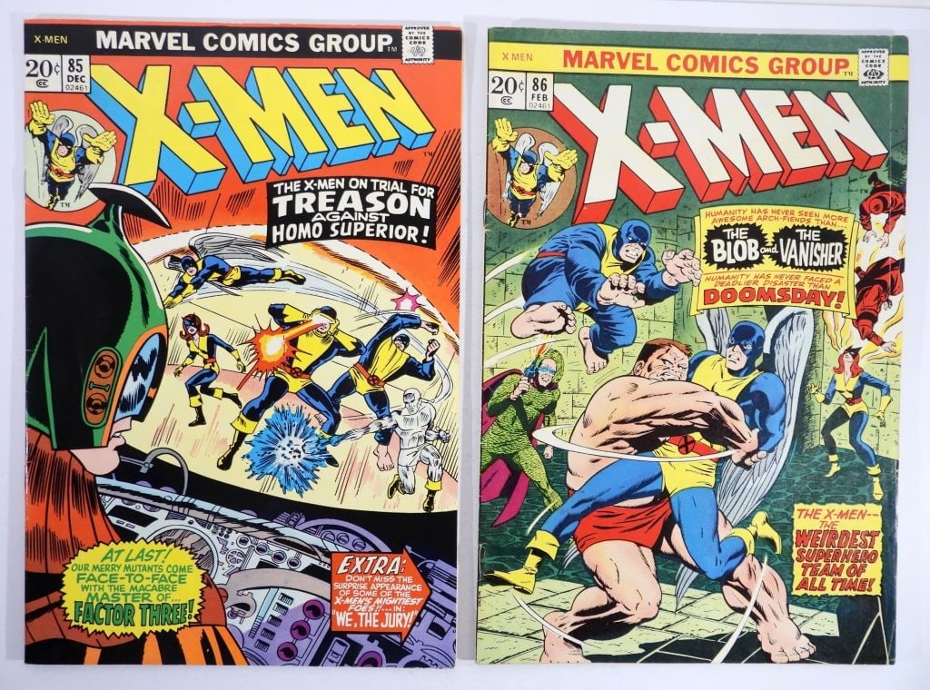 UNCANNY X-MEN #85 & #86 MARVEL 1973/74 (1 of 3)