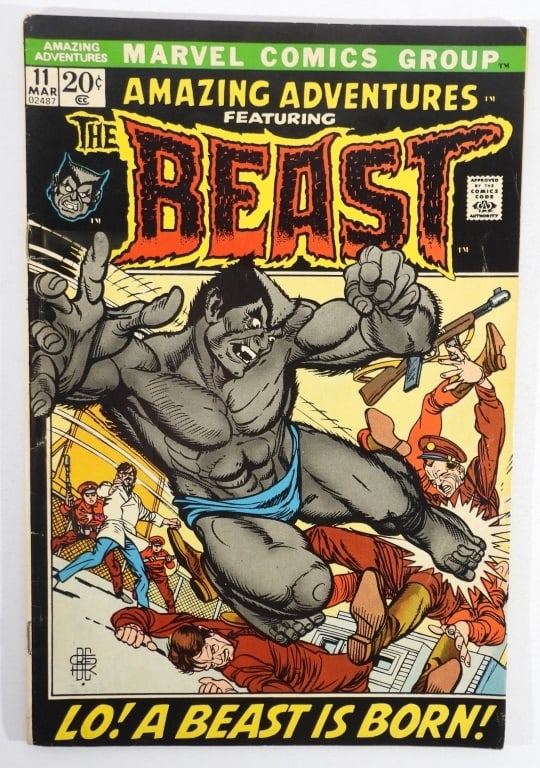 Amazing Adventures #11THE BEAST MARVEL 1972 (1 of 4)