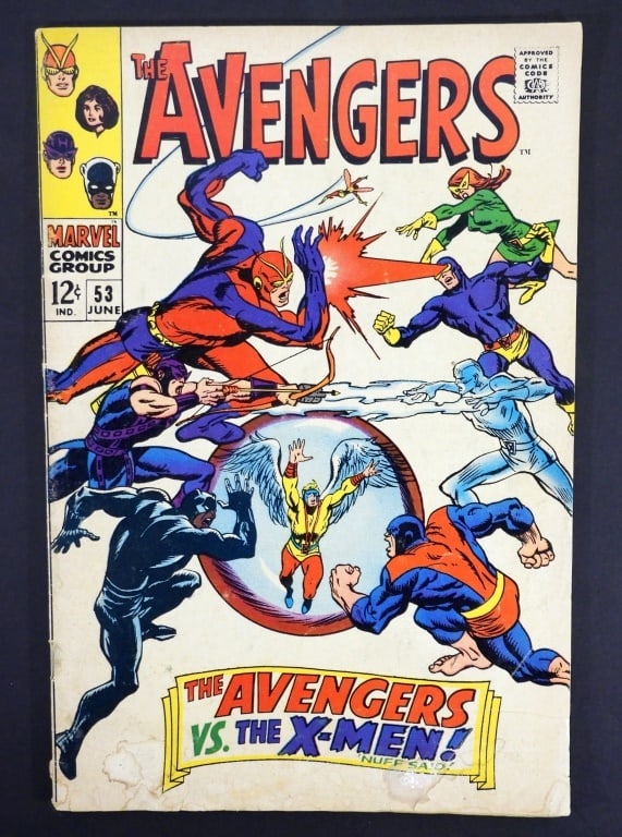 The Avengers #53 "The Avengers vs The X-Men (1 of 4)