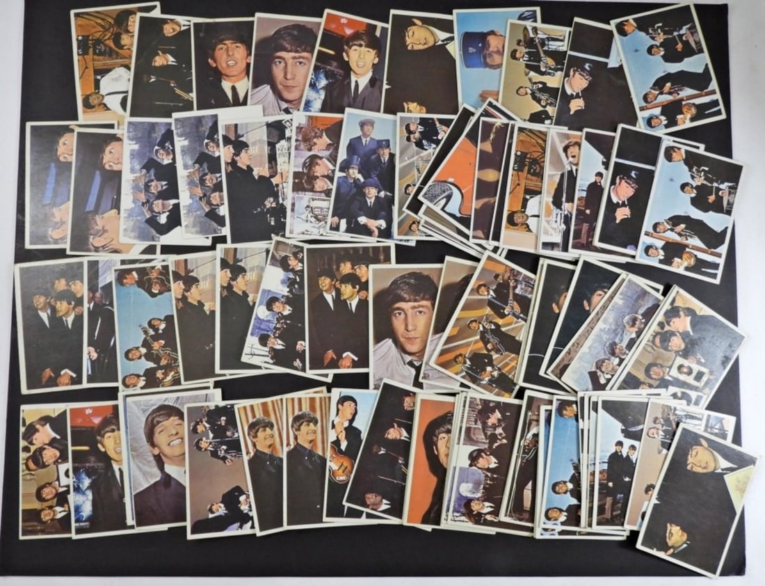 (79) 1964 TOPPS BEATLES DIARY CARDS (1 of 3)