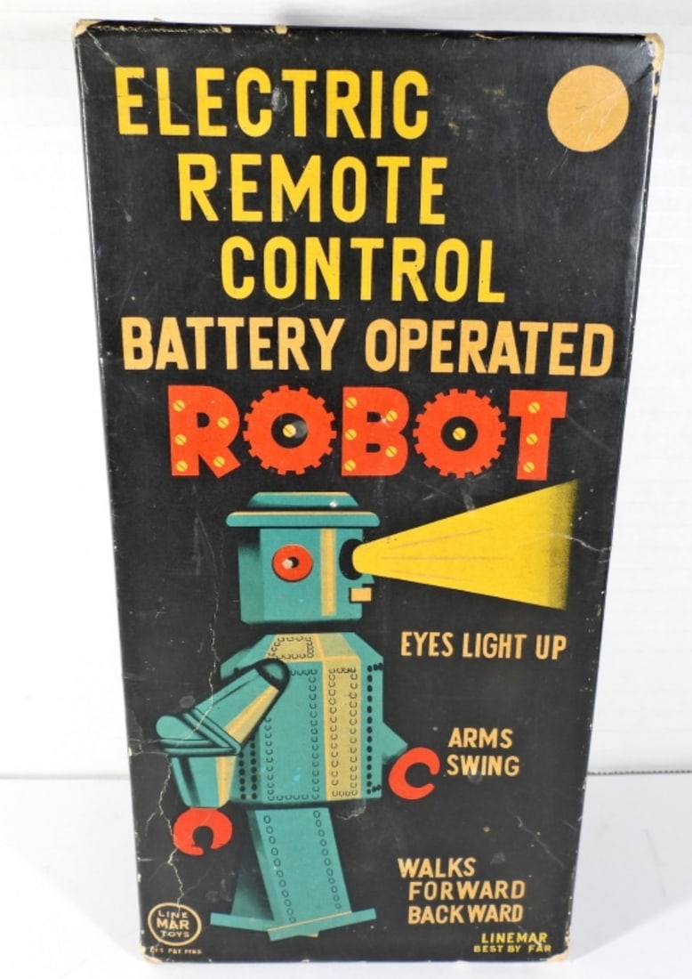 ELECTRIC REMOTE CONTROL ROBOT 1950s (1 of 8)
