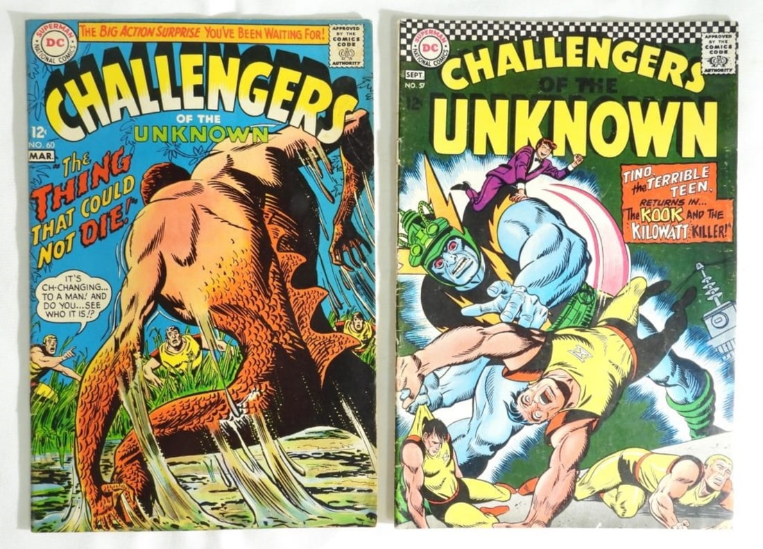 (2) SILVER AGE DC COMIC 12c ISSUES (1 of 3)