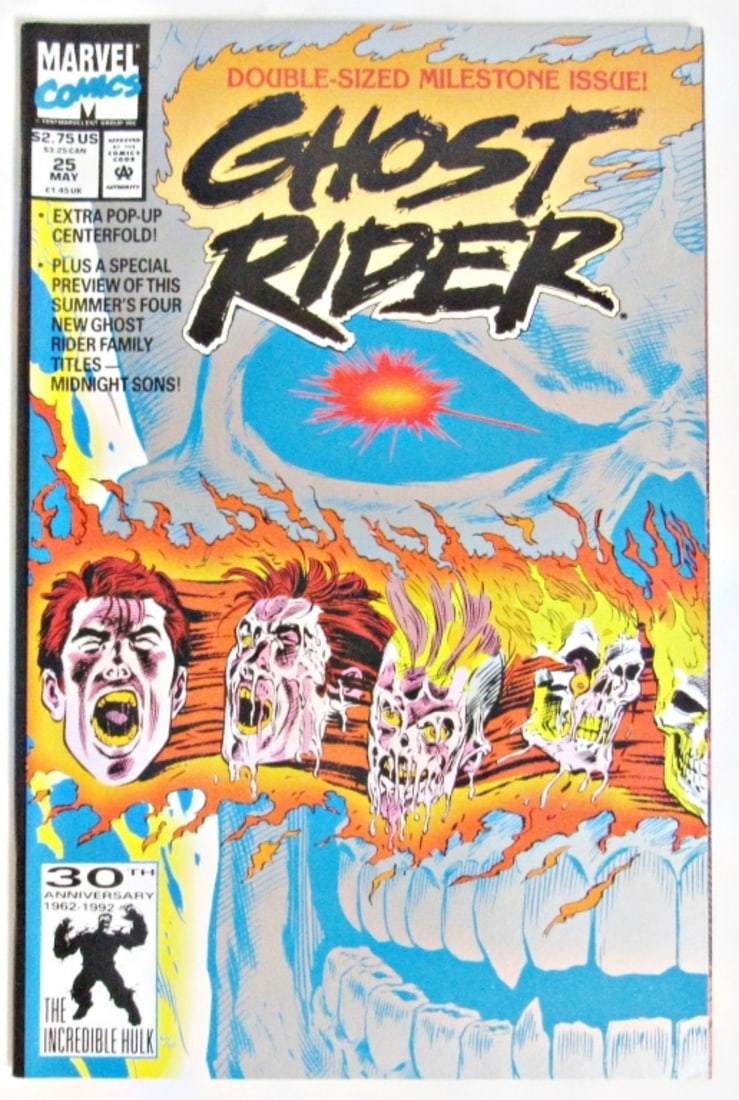Marvel GHOST RIDER #25 MAY 1992 (1 of 4)