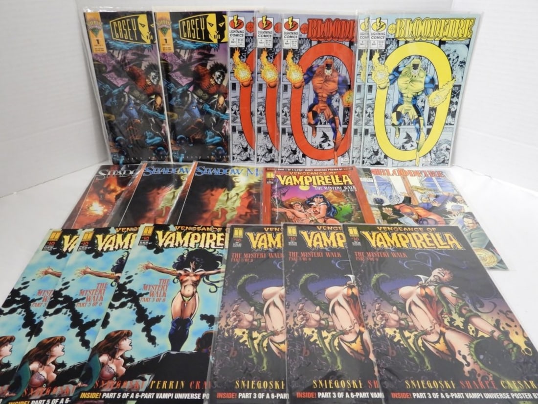 CASEY JONES, BLOODFIRE, SHADOW MAN, (1 of 3)