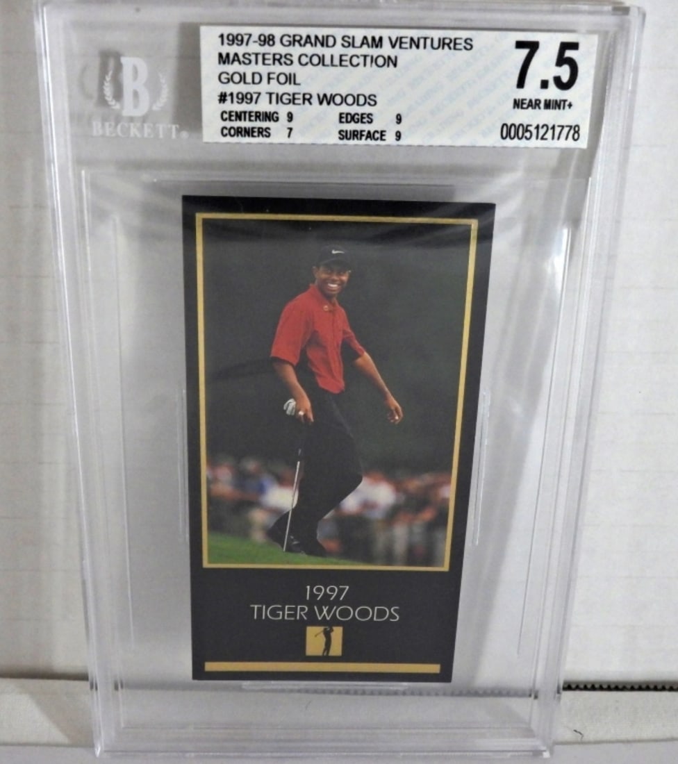 TIGER WOODS 1997-98 GRAND SLAM VENTURES (1 of 2)