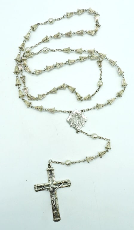 STERLING ROSARY (1 of 2)