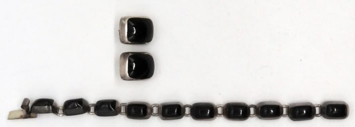 TM-28 MEXICO 925 BRACELET & TM-245 EARRING SET (1 of 4)