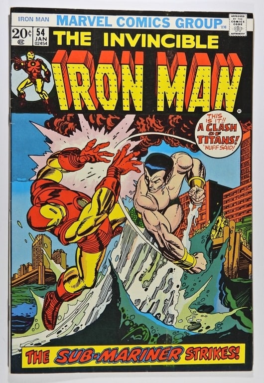IRON MAN #54 MARVEL COMICS 1973 (1 of 2)