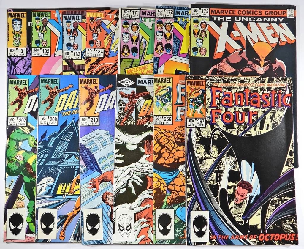 FANTASTIC FOUR, X-MEN & DAREDEVIL LOT (1 of 2)